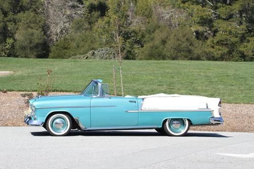 1955 chevrolet bel air convertible - v8 265ci 2bbl power glide a/t