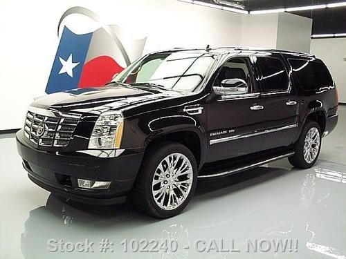 2011 cadillac escalade esv sunroof nav 22" wheels 34k texas direct auto