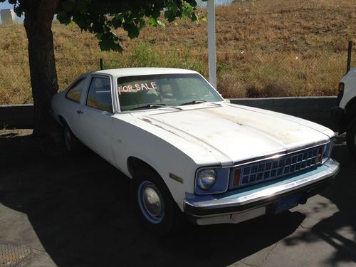 1978 chevrolet nova base coupe 2-door 4.1l