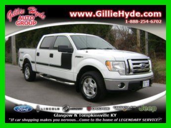 2010 xlt used 5.4l triton v8 4wd crew cab tow package fx4 stripe quad cab f150