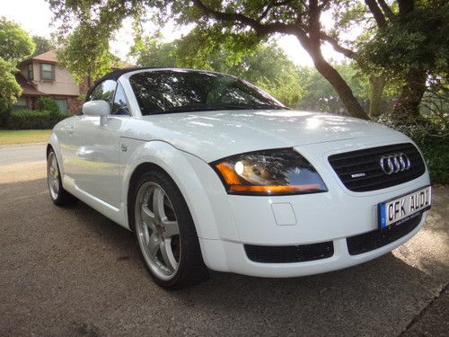 2002 audi tt quatro convertible glove leather trim..amazing looking!!! must sell