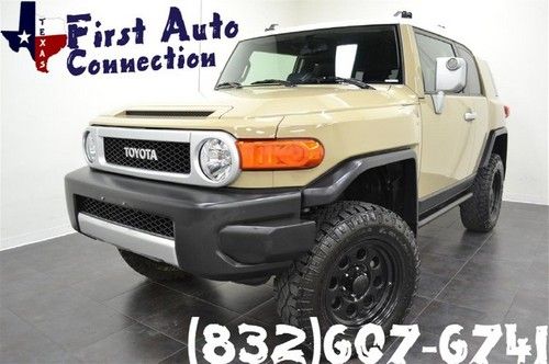 2011 toyota fj cruiser 4x4 premium loaded leather sub power free shipping!!