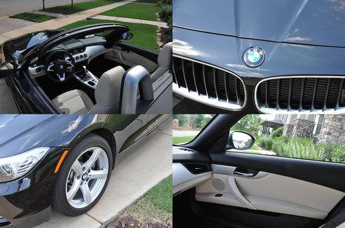 2009 black bmw z4 sdrive30i convertible 2-door 3.0l (very clean!)