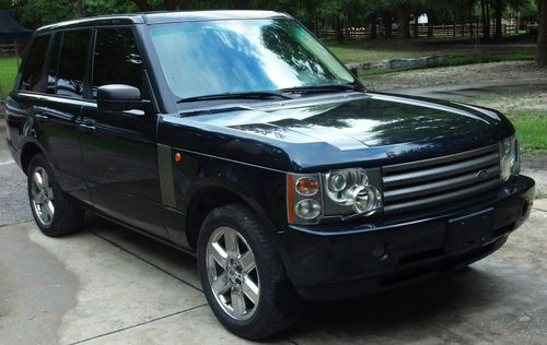 2005 land rover range rover hse sport utility 4-door 4.4l