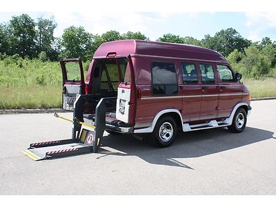 2002 dodge ram handicap accessible wheelchair van