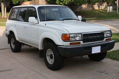 1991 toyota land cruiser 4 dr 4wd power windows &amp; locks c/d cassette used (read)