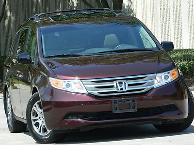 2012 honda odyssey navi bluetooth lthr heated seats cooler backup camera xclean