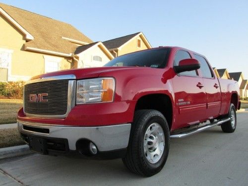 2008 2500 4wd crew cab slt 4x4 duramax turbo diesel nav htd seats 1 texas owner