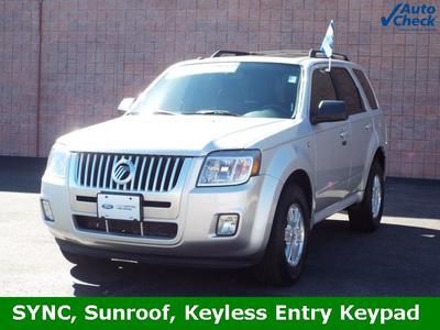 Ford certified warranty suv 2.5l am/fm/mp3/single cd sync sun roof we finance!