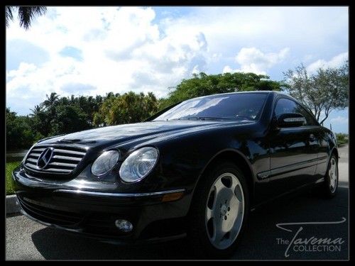 05 cl600 v12 keyless go, navigation, no accidents, power trunk xenon fl