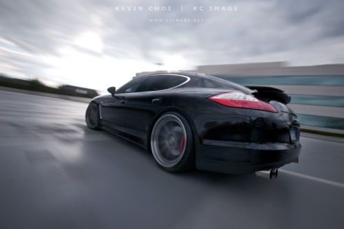 Porsche panamera turbo prestine loaded adv1 tubi techart low miles