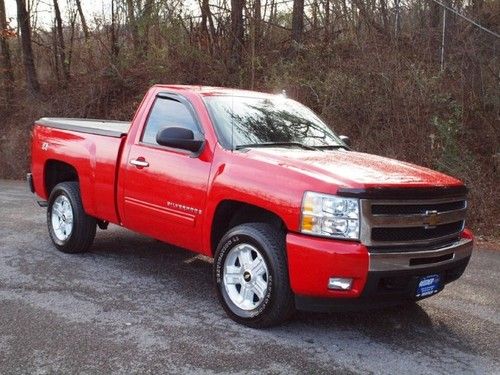 Chevy z71 regular cab 4x4 4wd victory red 5.3l v8