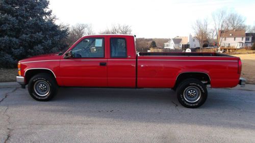 Silverado ls 2500 hd-extended cab-auto-2wd-pw-pl-cd-no rust-rare-great cond-