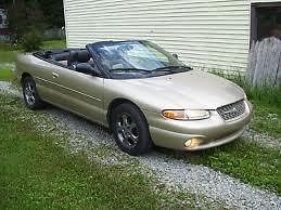 1999 chrysler sebring limited convertible 2-door 2.5l