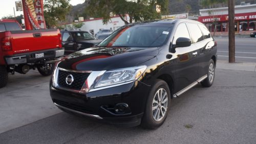 2014 nissan pathfinder s sport utility 4-door 3.5l. 3rd row! only 57 miles!