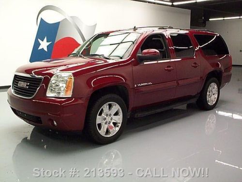 2007 gmc yukon xl slt 7-pass sunroof leather 20&#034; wheels texas direct auto