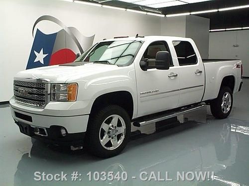 2013 gmc sierra 2500 denali z71 4x4 diesel sunroof 9k! texas direct auto