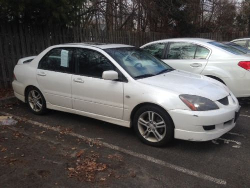 2004 mitsubishi lancer ralliart sedan 4-door 2.4l low low miles pre auction