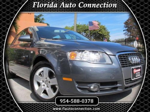 06 audi a4 2.0t turbo leather sunroof clean carfax low miles
