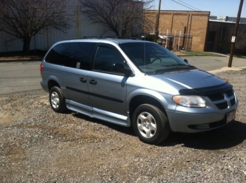 2003 dodge grand caravan se amerivan handicap conversion! immaculate!!!