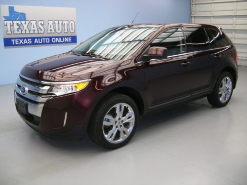 We finance!!!  2011 ford edge limited awd pano roof nav heated seats texas auto