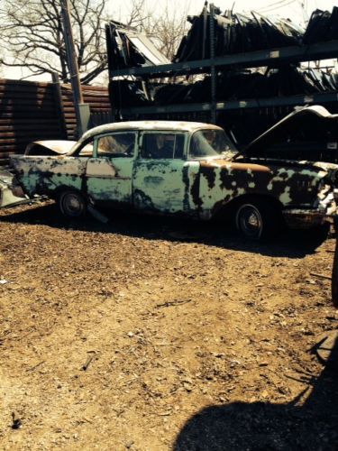 1957 chevrolet bel air base sedan 4-door 3.8l