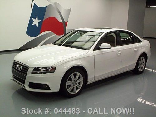 2010 audi a4 quattro premium awd leather sunroof 44k mi texas direct auto