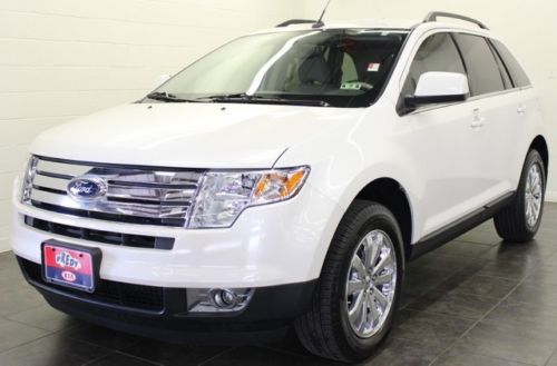 2010 ford egde limited heated leather ford synk premium sound system one owner