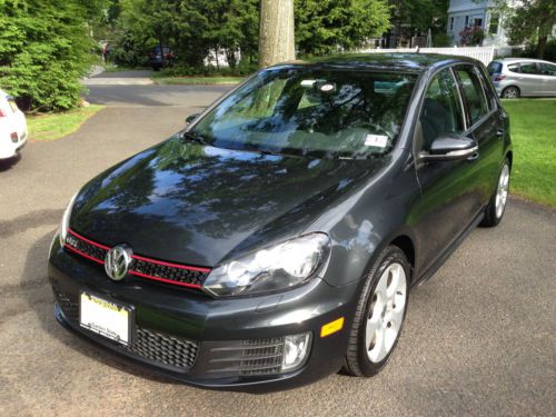 2010 vw gti low mileage 4-door hatchback 2.0l turbo