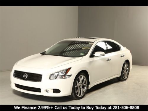 2011 nissan maxima sv premium nav sunroof sport tech pkg rearcam 19&#034;alloys heatd