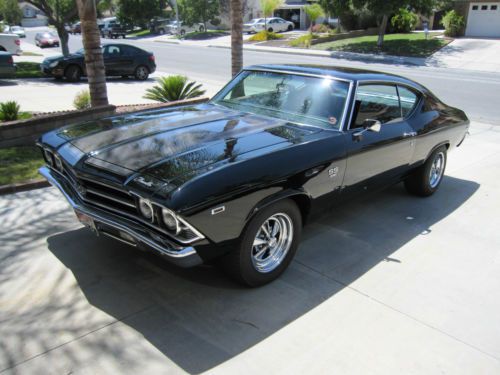 1969 chevrolet chevelle ss hardtop 2-door    454 ho engine, 700r4 tranny