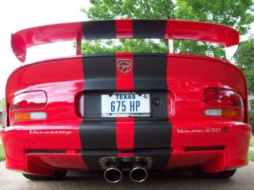 1998 dodge viper gts hennessey venom 650r