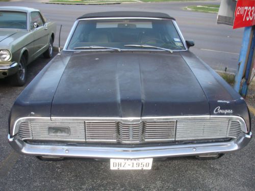 1969 mercury cougar xr7 convertable 351 windsor v8