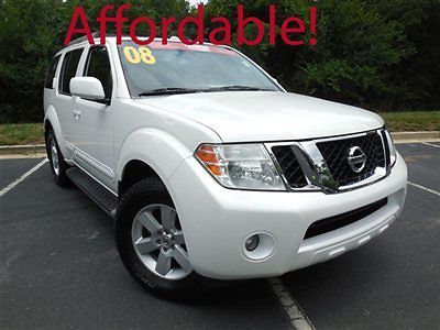 Nissan pathfinder 2wd 4dr v6 le suv automatic gasoline 4.0l dohc 24-valve v6 whi