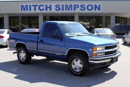 1997 chevrolet silverado 1500 regular cab z-71 4x4 original only 84k miles