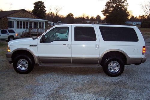 2003 ford excursion eddie bauer sport utility 4-door 7.3l (no reserve)