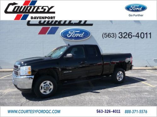 2011 chevrolet silverado 2500 hd 4x4 extended cab 6.0l v8 low mileage chevy gmc