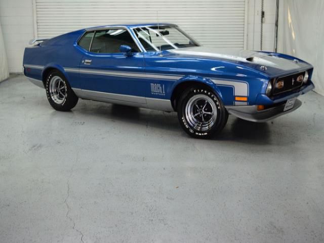 1971 ford mustang mach 1