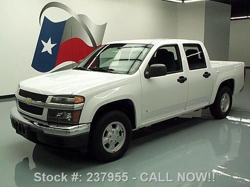 2006 chevy colorado lt crew cab z85 auto 6-pass 54k mi texas direct auto