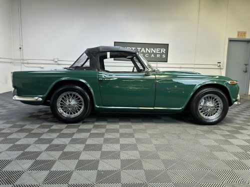 1967 triumph tr4a 1967 triumph tr4a irs. british racing green with black trim