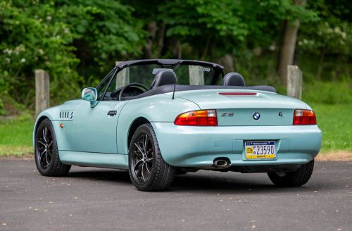 1997 bmw z3 ultra rare turkis green color southern serviced carfax!