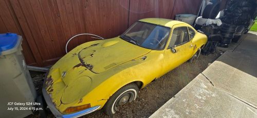 1971 opel gt and 1972 opel gt