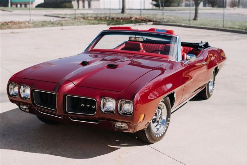 1970 pontiac gto convertible 455 ram air