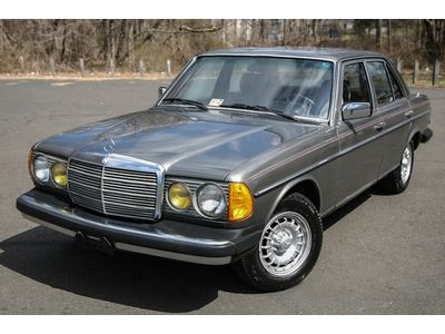 1983 mercedes benz 300d l5 turbo diesel low miles southern car rare