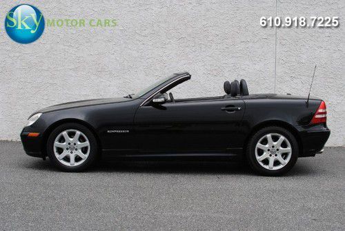 Slk230 kompressor rare 6 speed manual 1 owner heated seats