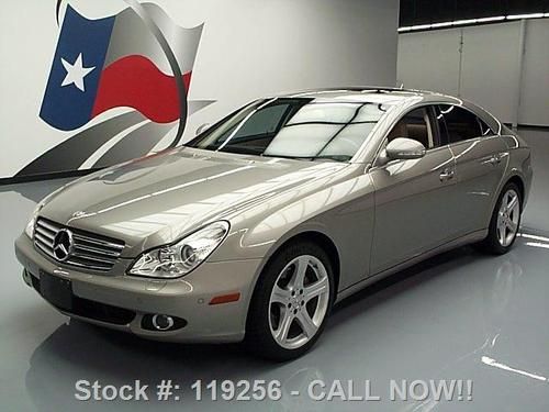 2008 mercedes-benz cls550 vent seats sunroof nav 56k mi texas direct auto