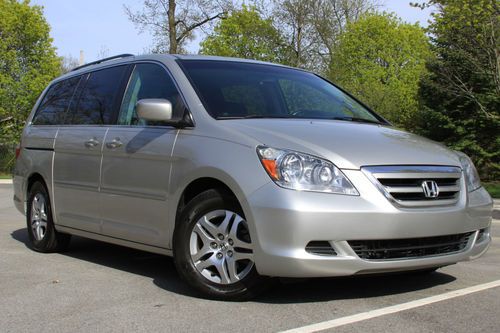 2006 honda odyssey ex-l dvd 1 owner clean carfax florida vehicle