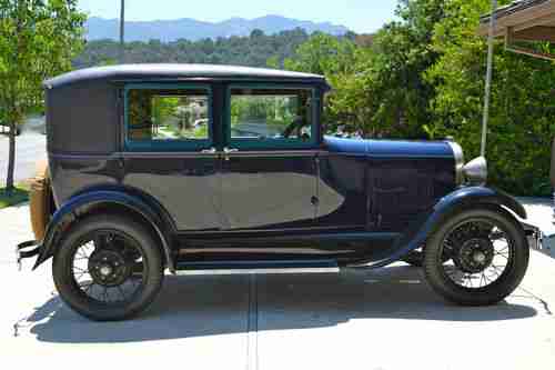 1929 Ford model a briggs leatherback #9