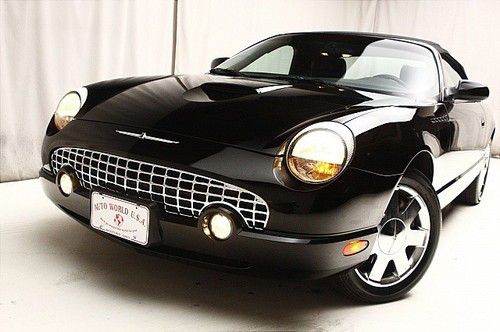 We finance!! 2002 ford thunderbird rwd powerconvertible cdchanger