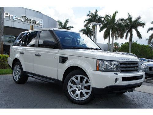 2009 land rover range rover sport hse,all wheel drive,clean carfax,florida car!!